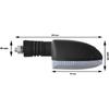 APSMOTIV LED Side Indicator Lights Set of 4 Pieces Suitable for Multiple Bikes