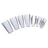 3/4/5/6/7Pcs 7 Sizes Bias Tape Maker Set Non-Slip Versatile Size Range Bias Binding Tape Making Tool with Edge Binding Roller