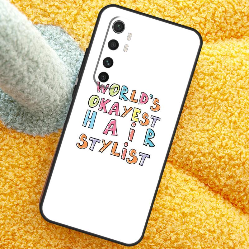 Hair Stylist Hairdresser Case For Xiaomi 13T 14T 15T 14 15 Ultra 17 Pro Max Cover For POCO F8 F7 X7 Pro F5 F6 X5 X6