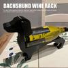 Dachshund Dog Wine Bottle Holder Decorative Sturdy Versatile Dachshund Wine Rack Organizer for Home Bar Decor