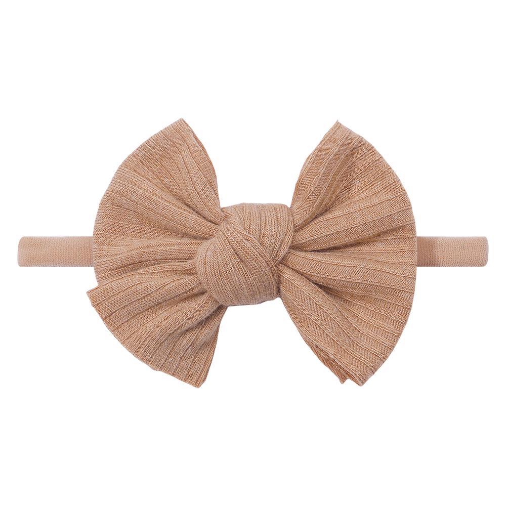 1/2Pcs/Lot Newborn Baby Headband Bows Nylon Baby Girl Headbands Elastic Soft Hair Bands For Children Baby Hair Accessories Kids