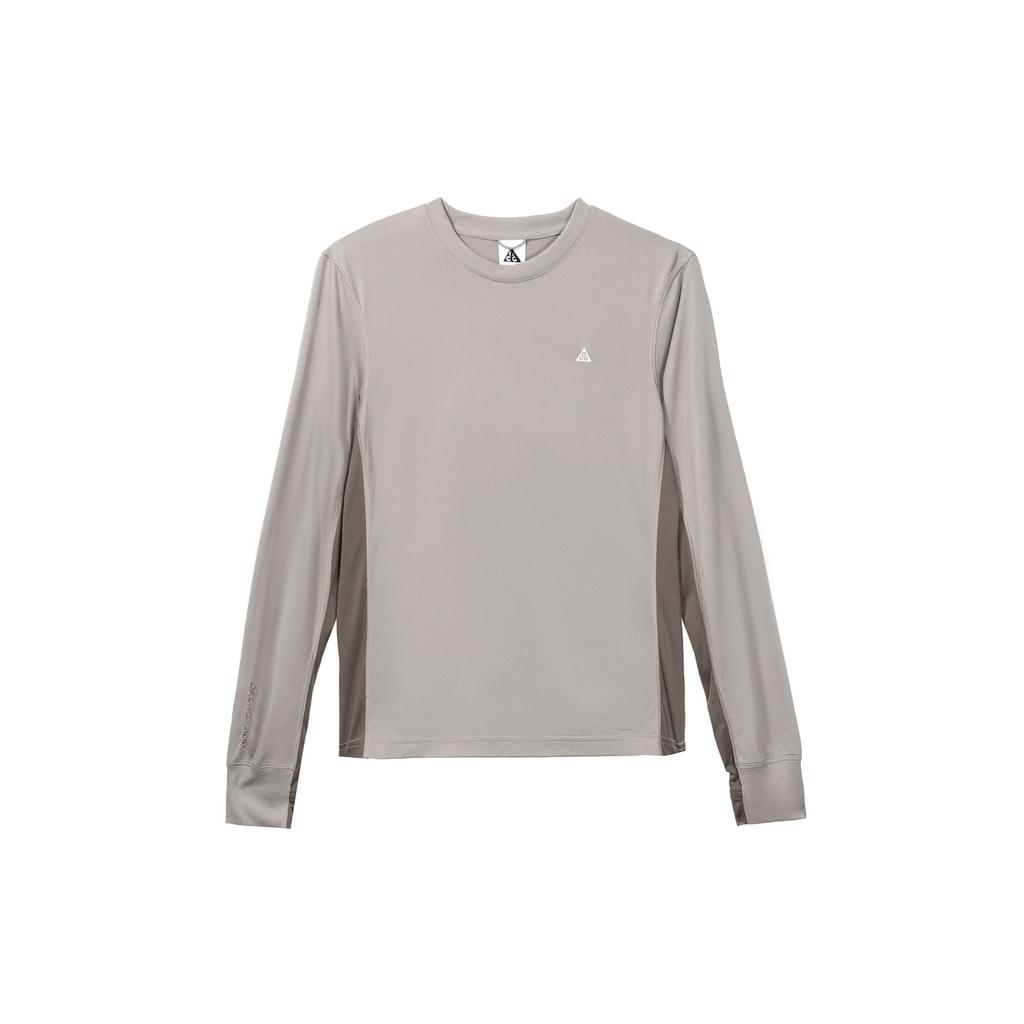 Nike ACG Goat Rocks Dri-Fit Adv Long Sleeve Crew Neck Pullover Women Tops Grey DQ5853-087