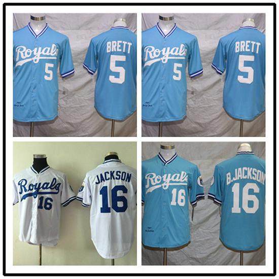

Мужская вышитая фанатская элитная бейсбольная майка Kansas City Royals XL