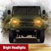 2.4GHz RC Car, 4WD All Terrain Off Road Remote Control Vehicle, Rechargeable Remote Control Crawler Green