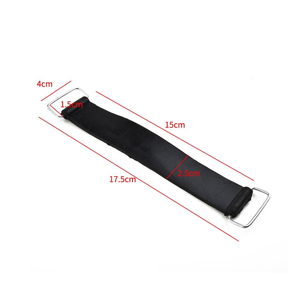 2Pcs Motorcycle Rubber Belts Set Tricycles Scooters Holder Replacement