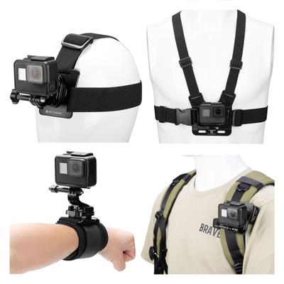 Gopro Accessories Gopro Mount Mount Perfect for Shooting Action Chest Mount Head Mount Wrist Mount Backpack Mount High Compatibility Durable Quick