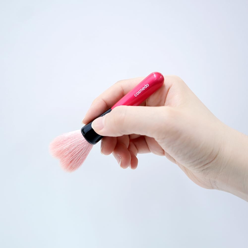 Takumi No Makeup Brush Cosmedo Kumano Brush Cheek Brush Heart-shaped (H-015P)