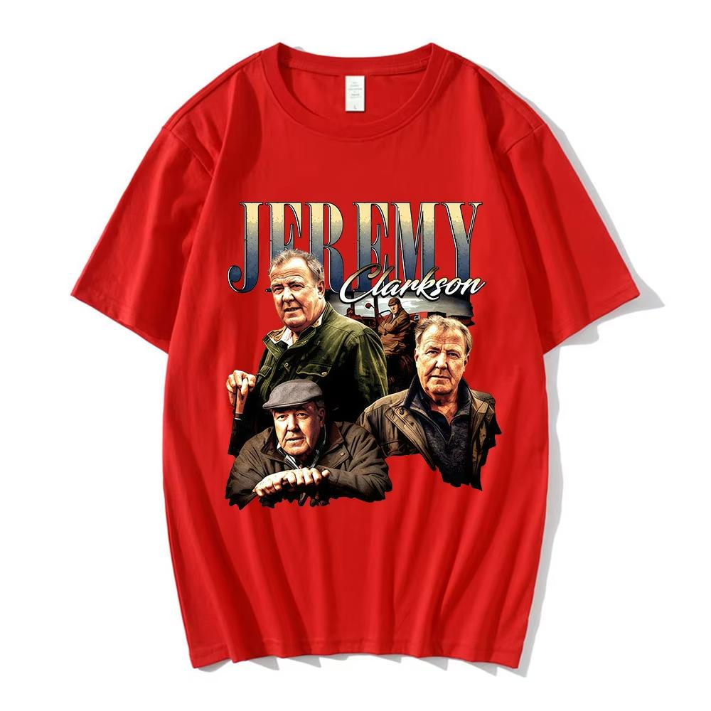 Jeremy Clarkson Graphic Tshirts Unisex Women Clothing Fashion Vintage Short Sleeves Oversized T Shirts Cotton Casual Tshirt Tops