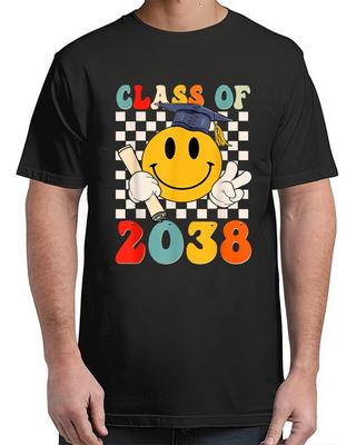 Class of 2038 Grow with Me First Day of School Vintage Adult S-4XL T-Shirt