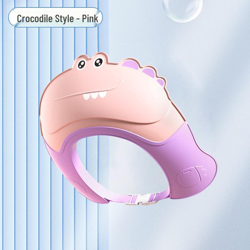 

Waterproof Kids Bath Cap with Ear Protection for Baby Shampooing