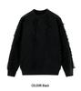 Men's Solid Color Long-Sleeve Knit Sweater, Winter 2025, Warm & Loose Round Neck Outerwear