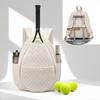 Könnyű steppelt tenisz hátizsák nagy kapacitású pickleball ütőtáska külön ütőtartó rekesszel Pickleball táska