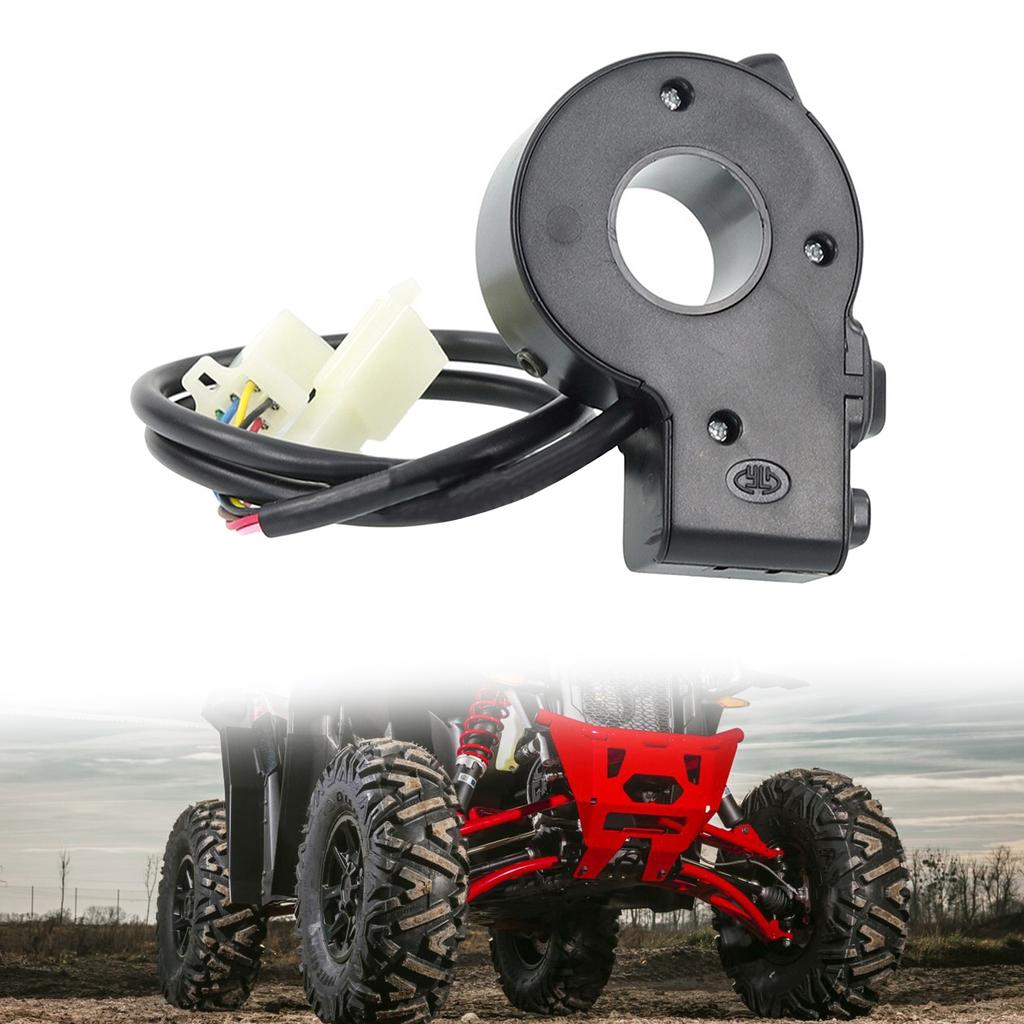 Motorcycle Head Light Turn Switch Motorcycle Headlight Horn Turn ON/Off Control Switches 3-in-1 Light Horn Turn Switch