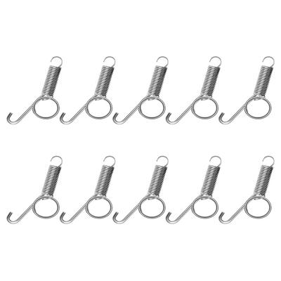 10Pcs Spring Door Latches For Rabbit, Quail, Chicken Cages & Other Pet Cage Door