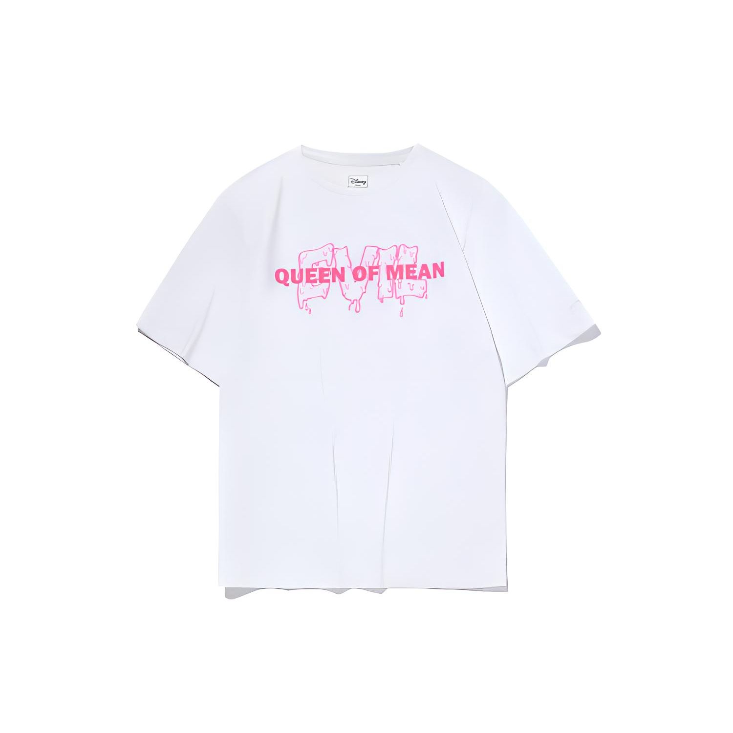 

Женская футболка с короткими рукавами и тематическим принтом Li-Ning Disney Evil Queen, белые топы AHSQ372-2 XXL