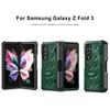 Compatible Fold Series Phone Case: Drop-Proof, Dual-Fold with Pen Slot for Samsung Z Fold3, Z Fold4, Z Fold5.