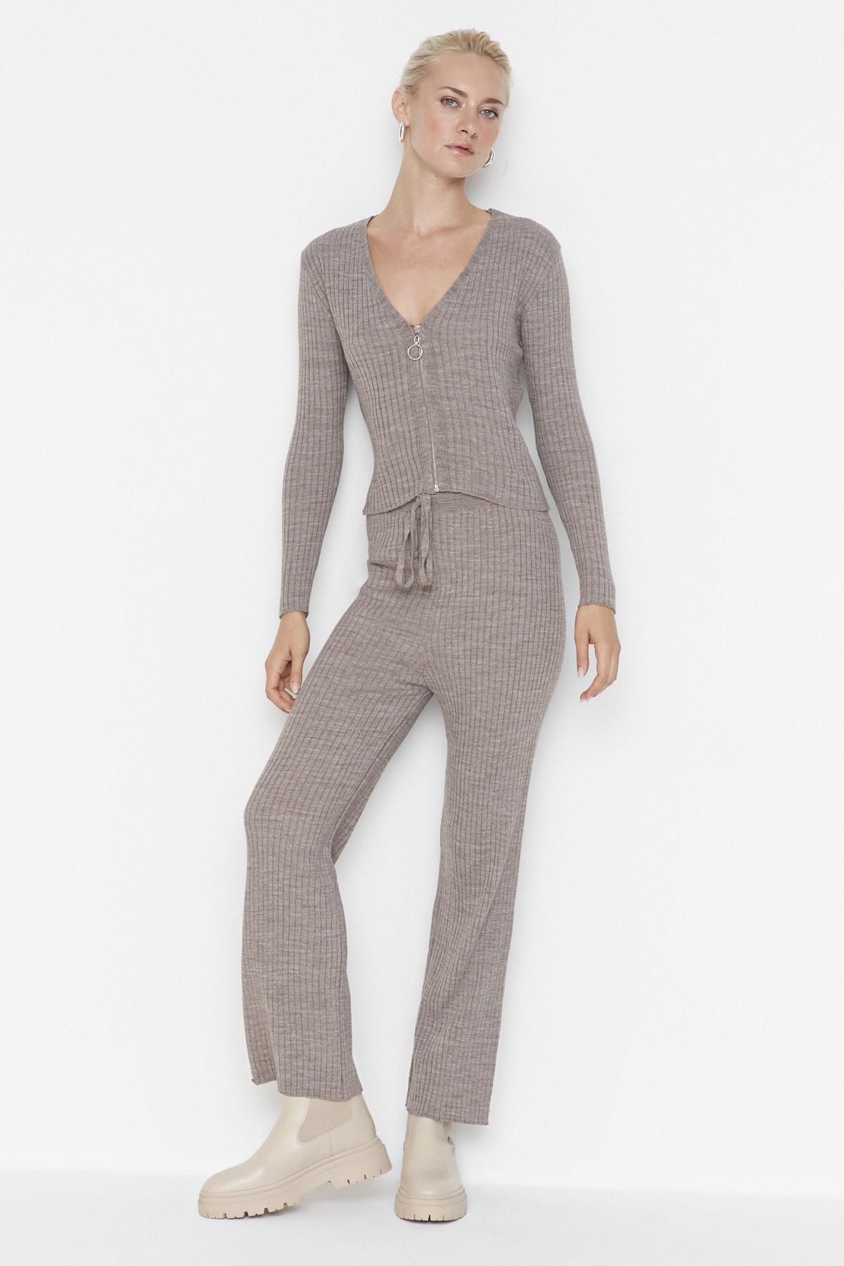 

Комплект из двух предметов - Коричневый - Стандартный крой