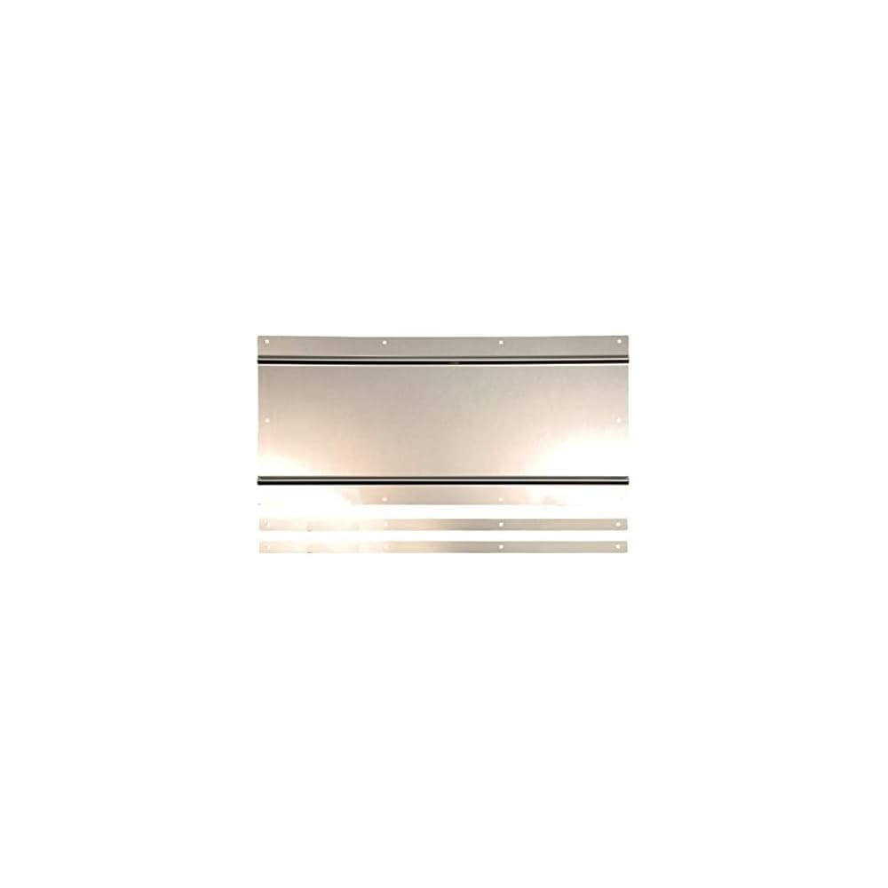Jet Inoue Universal Mud Flap Stainless Steel Mirror Plate 600x290 mm
