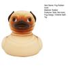 Pug Rubber Duck Bath Toy Duck Collectable Funny Dog Duck Kids Bath Accessory for Home Bathtub Pool Baby Shower Cruising Vacation Gift