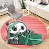 1pc Panda Package Office Round Area Rug, Indoor Mat Suitable For Office, Under Office Chairs Bedroom Living Room Home Decor, Room Deco