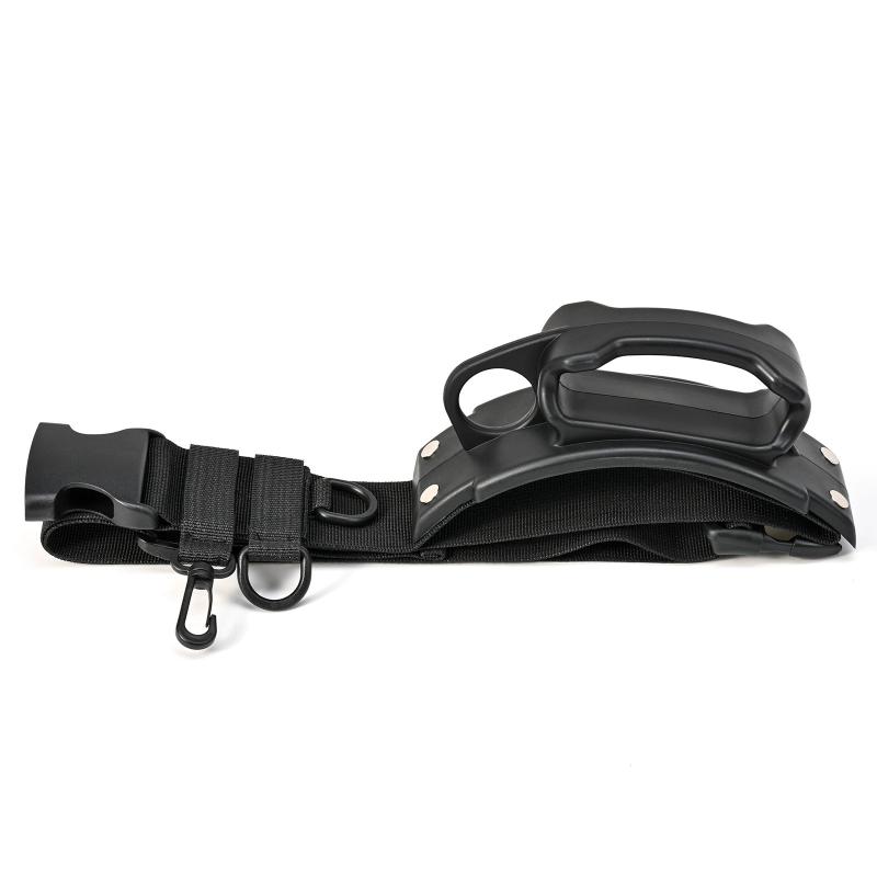 1Pc Fishing Belts Lure Rod Waist Support Holder Fishing Rod Rack Black Temporary Insertion Outdoor Fishing Tackle Supplies