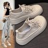 Fashion Sneakers Women Trends 2024 Flyknit Women's Shoes Spring New Breathable Mesh Casual Shoe Round Toe Lightweight Soft Sole