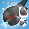 Pink Sakura Dream Anal Enema, 300ml, for Women and Men, Manual Pump, Prevents Backflow, No Lotion Required, Black, Semi-Transparent