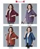 Women's Plus Size Corduroy Jacket - Fleece-Lined, Loose Fit for Autumn/Winter, Ideal for Middle-Aged Moms, Fits Up To 200 Lbs
