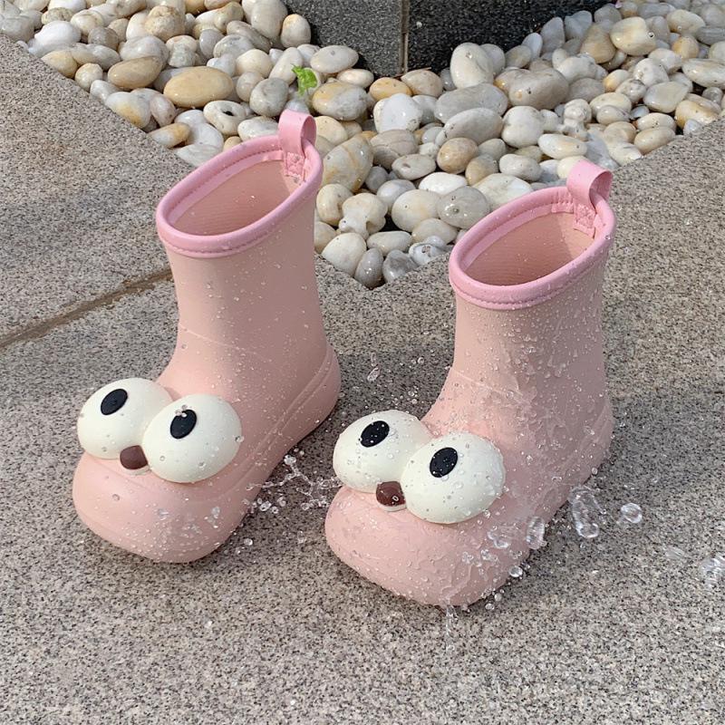 Youjian Cute Cartoon Women's Rain Boots - Non-slip & Waterproof for Outdoors