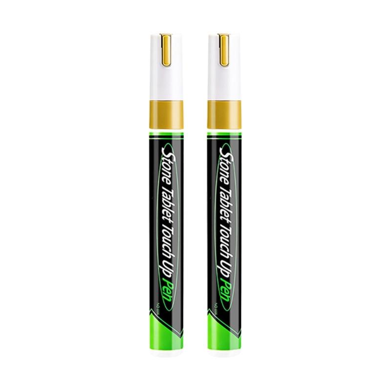 Grabstein Reparaturstift Design Zur Reparatur Verwitterter Grabstein Inschriften Goldener Gedenkstein Reparatur Stift