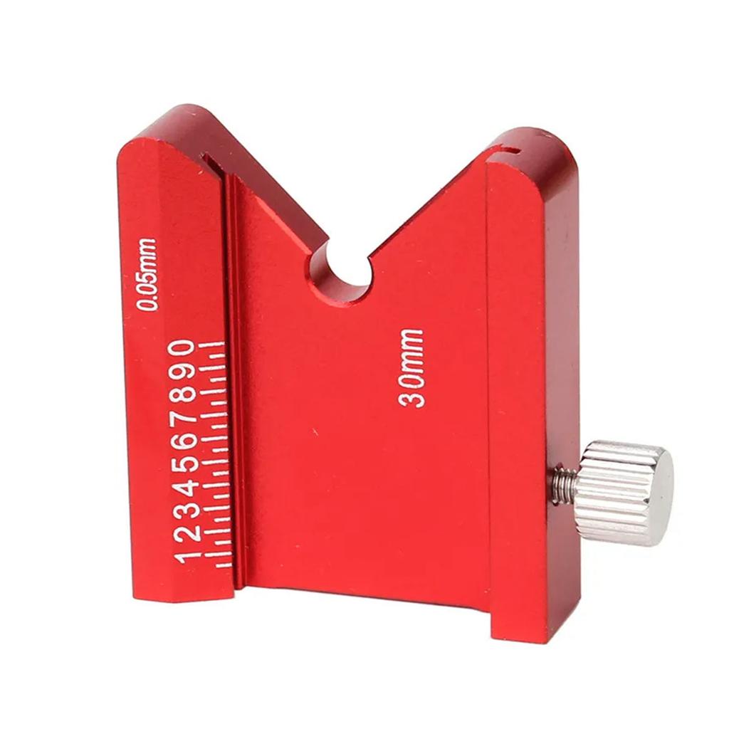 Center Scribe Aluminum Alloy Square 45 90 Degree Finder Line Gauge Carpenter Ruler Woodworking Measuring Tool