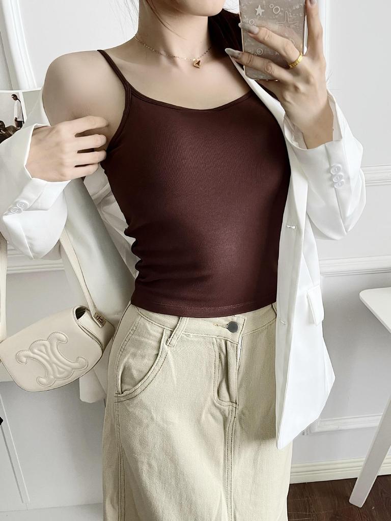 Vestă de damă, caldă, subțire, cu tampoane pentru piept și spate elegant, perfectă pentru stratificarea toamnei și iernii