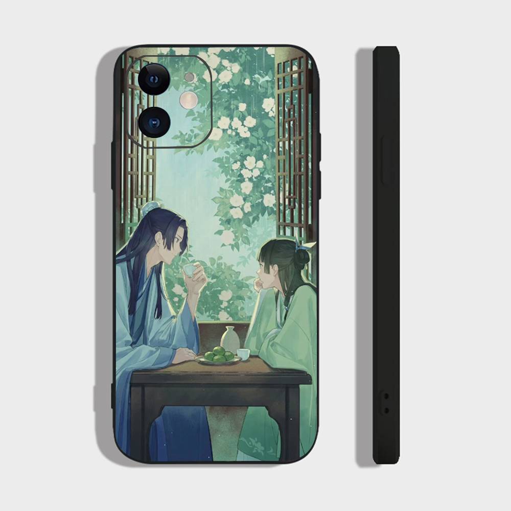 

The Apothecary Diaries Animation Phone Case For IPhone 17 Air 16 15 14 13 Pro Max 11 12 Black Silicone Cover IPHONE 11PRO