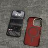 Kevlar Carbon Fiber Texture Magnetic Case for iPhone 17 Pro Max