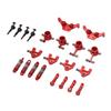 Aluminum Alloy RC Car Upgrade Parts Kit Shock Absorbers CVD Drive Shaft Front Rear Steering Cup for WLtoys K969 1 28 RC