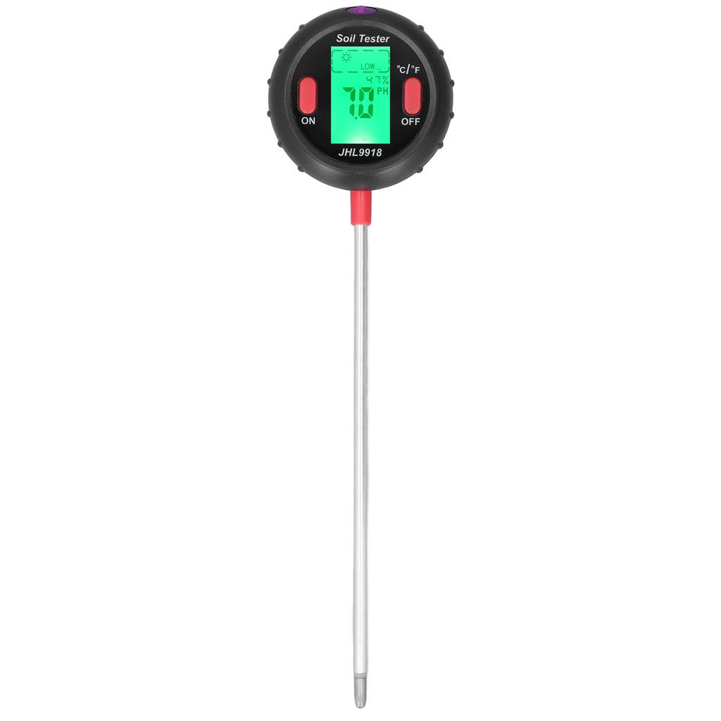 Soil Moisture Meter 5 In 1 Multifunctional High Accuracy Wide Application Stable Durable Soil PH