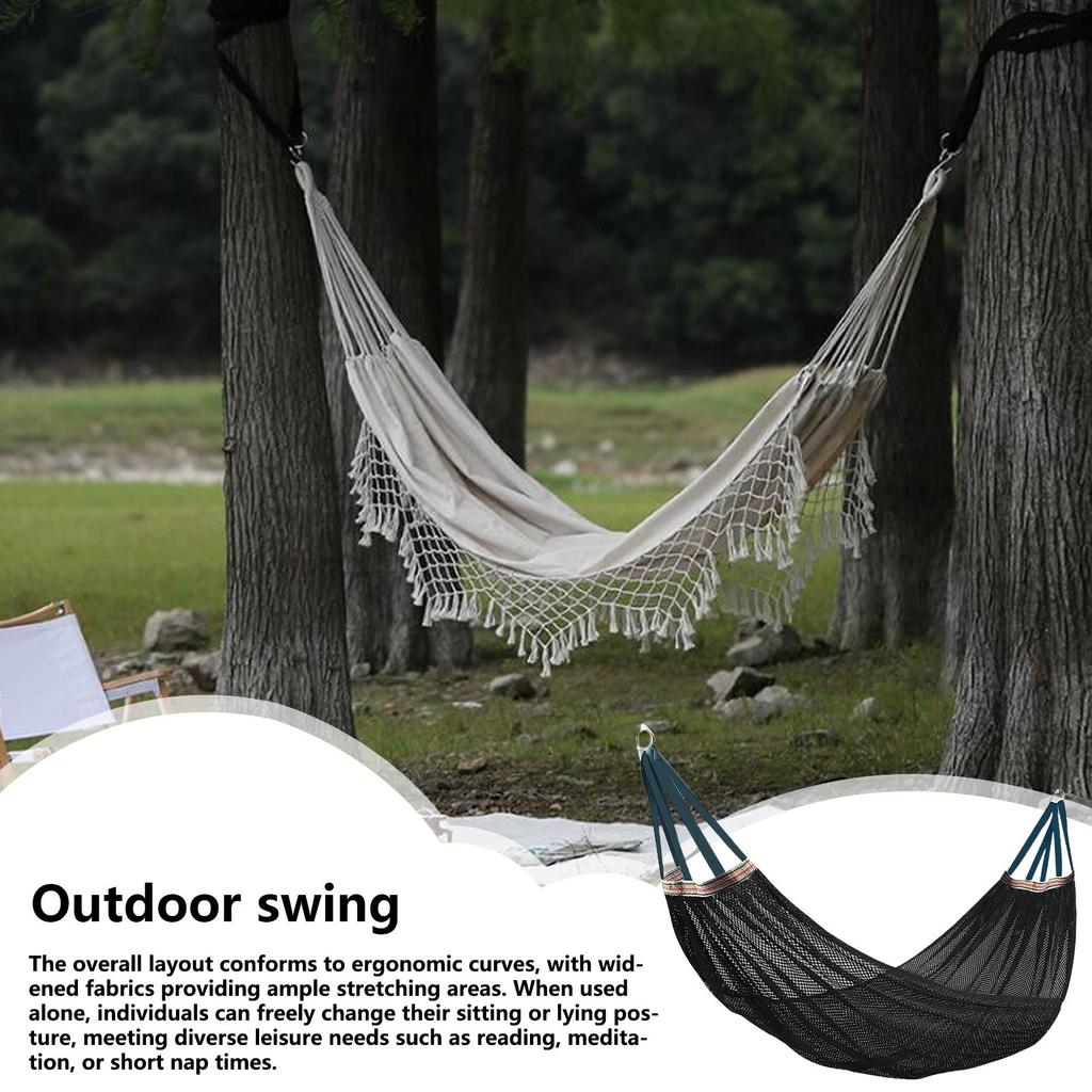 Camping Hammocks For Adults Camping Furniture Tree Hammock Portable Tree Swing With Strong Load Capacity For Outdoor Backyard