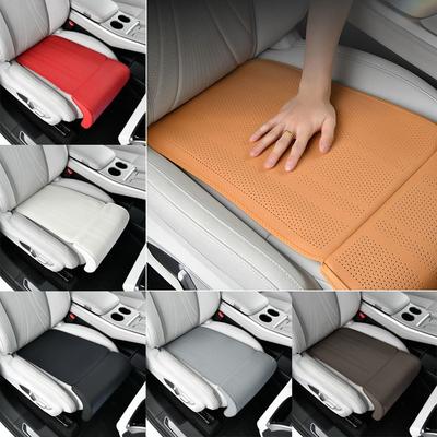Non-Slip Seat Protection Cover PU Leather Auto Seat Extender Universal Leg Rest Padding  Car Seat
