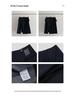 EVERTRUE High-Waisted Wide-Leg Women's Pants - 2026 Spring Korean Style, Loose Fit with Crotch Cover