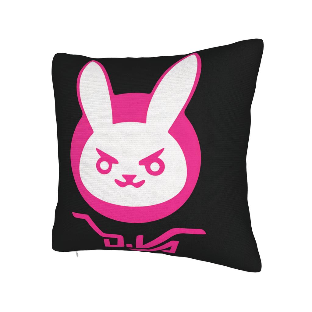 O-OverwatchES Pillow Cover Comfy Cushion Cover Retro Trendy Pillow Case For Living Room Bed Chair