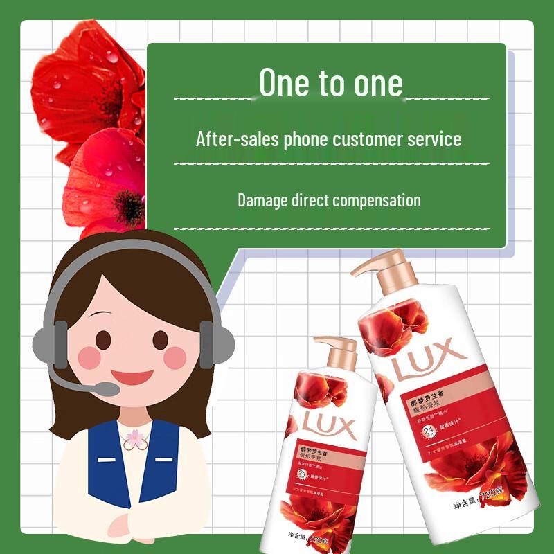 Lux Dreamy Rose Fragrance Shower Gel