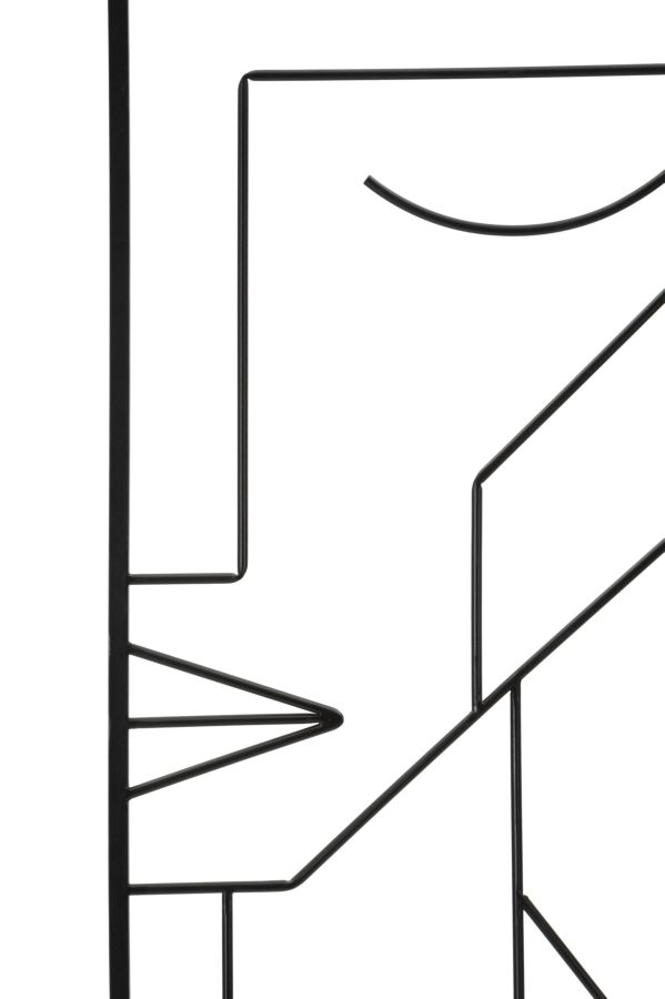 Iron Wall Panel Tribal Simply Set 2Pcs Cm 60X1X80