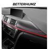 For BMW F30 F32 F34 Made of Alcantara Dashboard Panel trument Trim Covers M Performance Stickers Car Interior Accessories