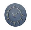 Interform Luu Wall Clock CL-4317NV Navy Gold Sweep Movement