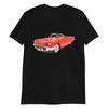 1960 Ford Thunderbird T-bird Convertible Antique Car Short-Sleeve Unisex T-Shirt