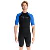 1,5mm Kurzarm Ganzkörper-Neoprenanzug Tauchen Schnorcheln Surfen Schwimmen Warmer Thermosuit
