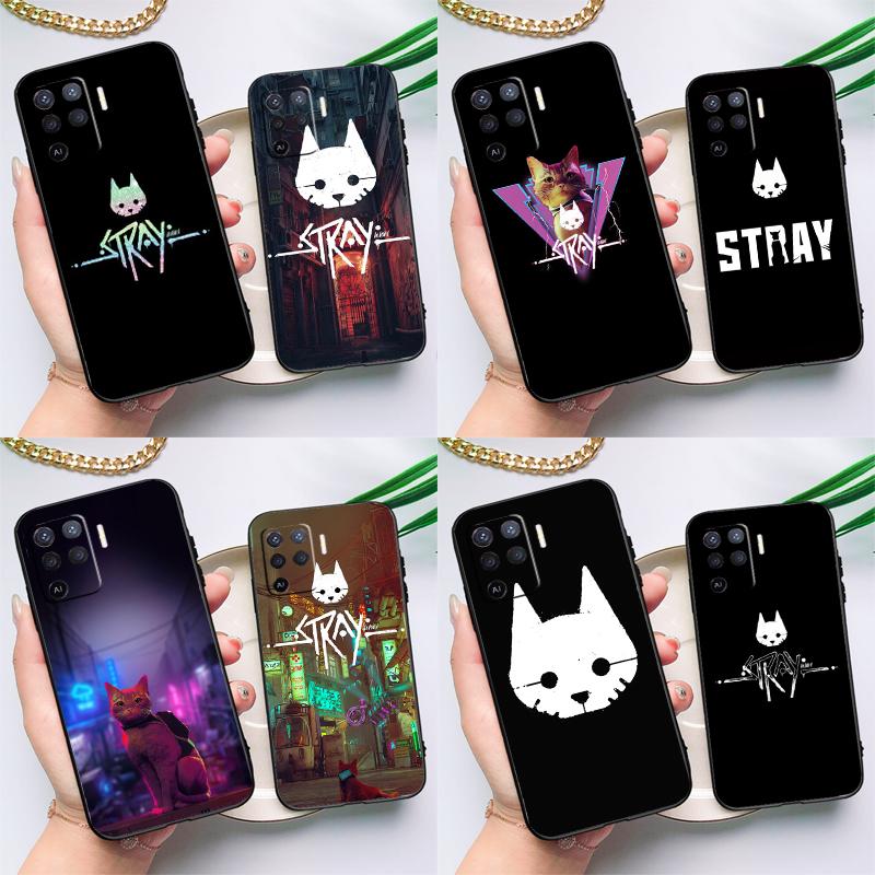 

Чехол для телефона Stray Game Cat Adventure для OPPO A15 A16 A5S A5 A9 A31 A53 A53S A52 A72 A83 A91 A93 A54 A74 A94