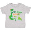 Inktastic My Gammy Loves Me Grandson Dinosaur Toddler T-Shirt From Cute Boys Kid
