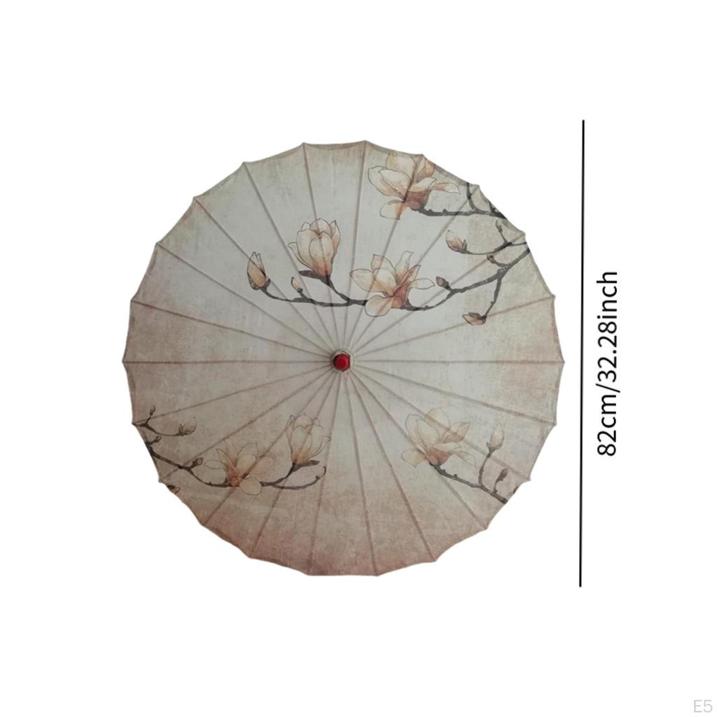 Handgefertigter geölter Sonnenschirm 32,28'' für Hochzeiten und Veranstaltungen