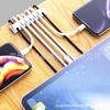 Self-Adhesive Cable Organizer: Charger Holder & Protector